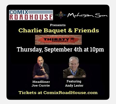 Joe Currie, Andy Lester at Comix Roadhouse 9/4/25